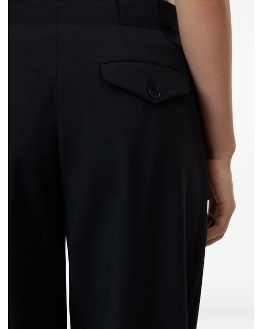 Closed Blue Mawson Pleated-Pocket Trousers