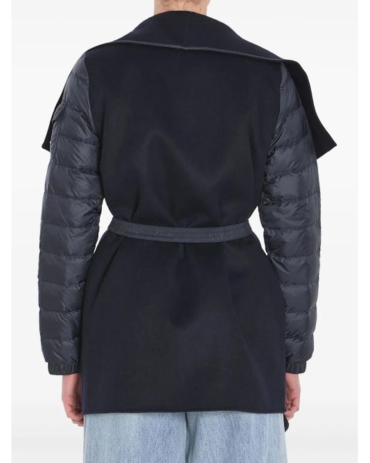 Moncler Blue Padded Cape