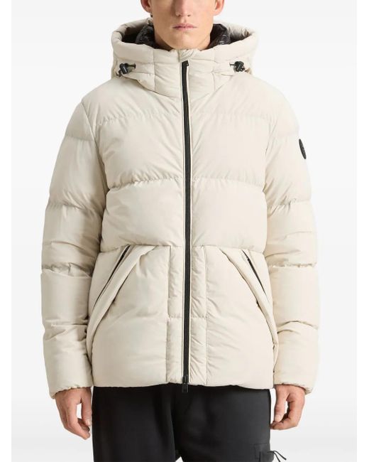 Woolrich White Sierra Padded Jacket for men