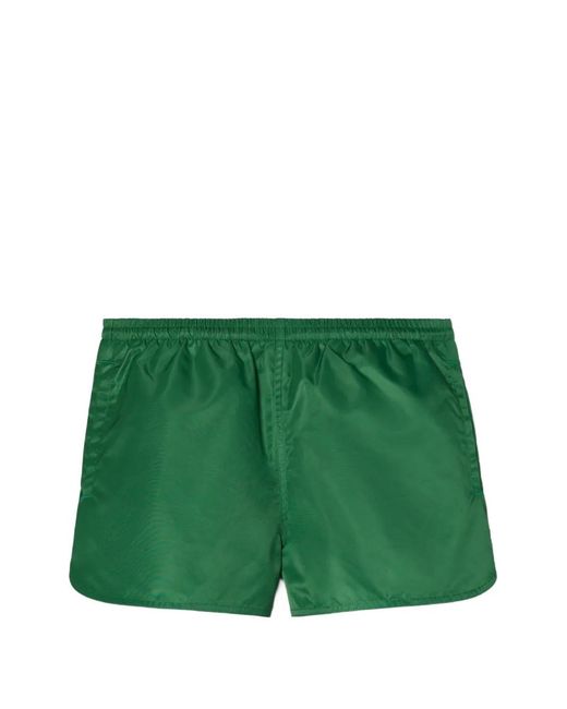 Tory Burch Green Nylon Shorts