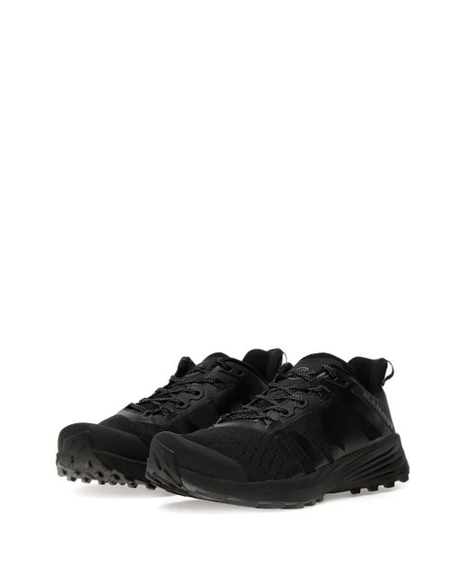 Mammut Black Saentis Tr Low Perforated-Detail Sneakers for men
