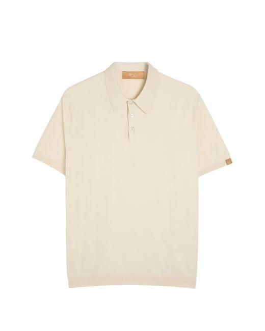 Now You Live White Pickwell Button Short-Sleeve Polo Shirt for men