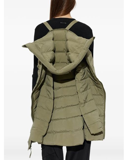 Canada Goose Green Clair Hooded Coat