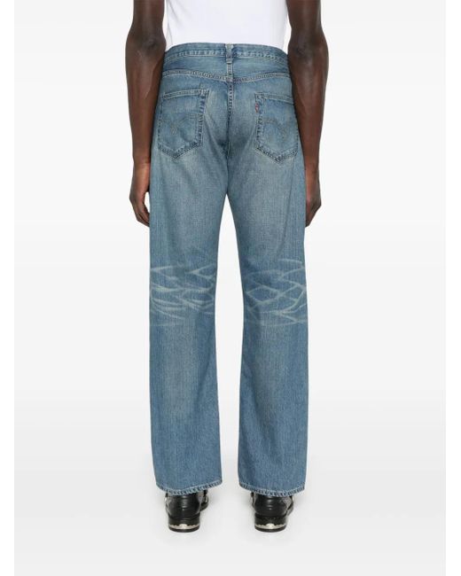 Junya Watanabe Blue Patch-Detail Jeans for men