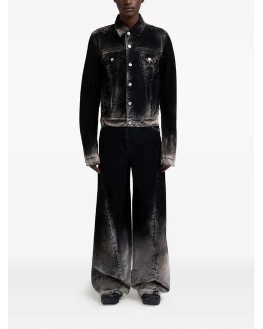 Marni Black Ombré Denim Jacket for men