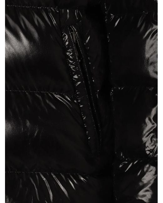 Moncler Black Hooded Puffer Jacket