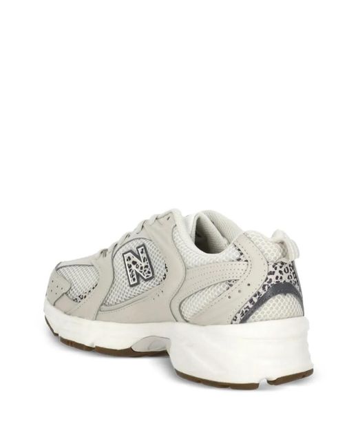 New Balance White 530 Shoes