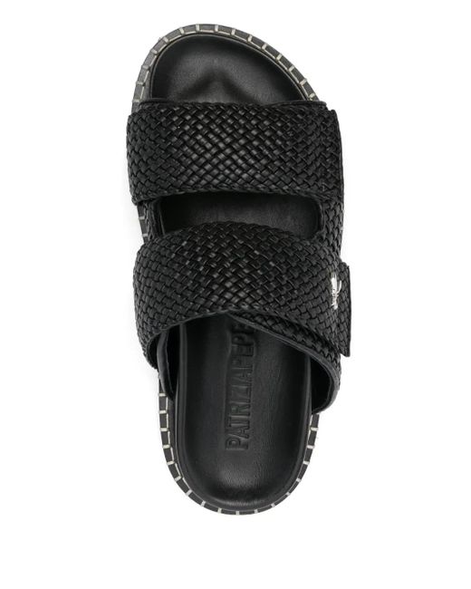 Patrizia Pepe Black Slipper Aus Leder