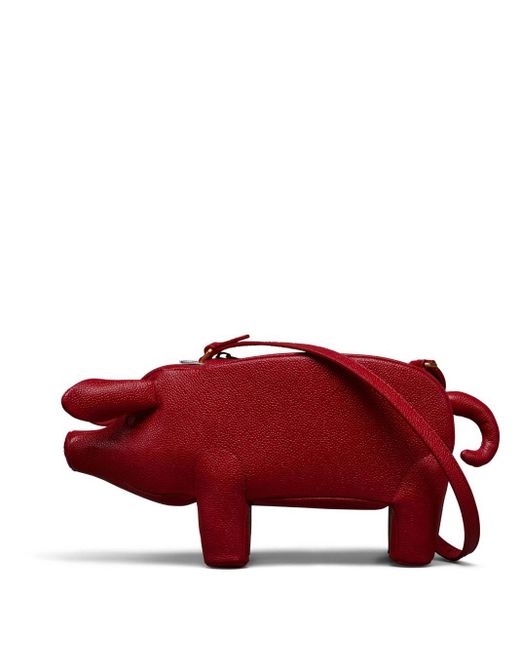 Thom Browne Red Pig Shoulder Bag