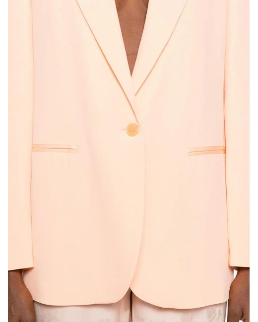 Forte_forte Natural Single-Breasted Blazer