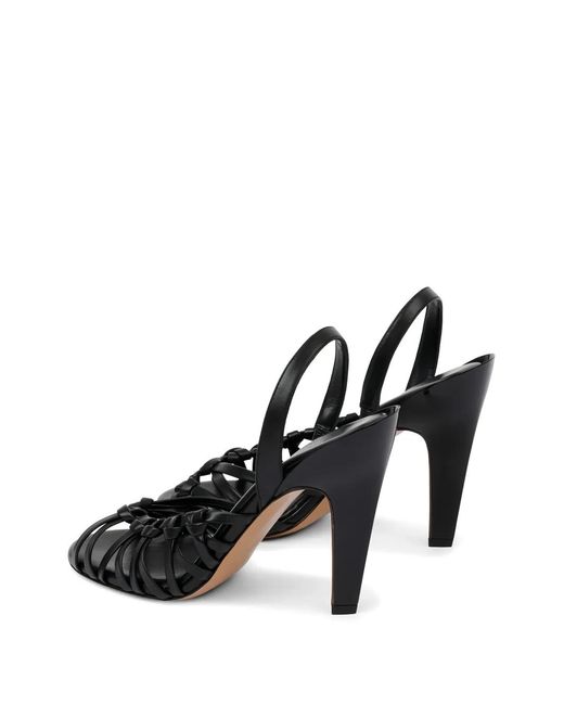Chloé White Sandales Estra À Talon