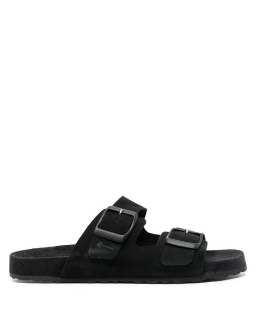 Manebí Hamptons Geknoopte Sandalen in het Black