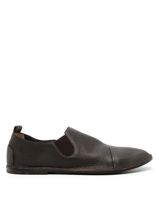 Marsèll Slipon Leather Loafers in Black for Men Lyst