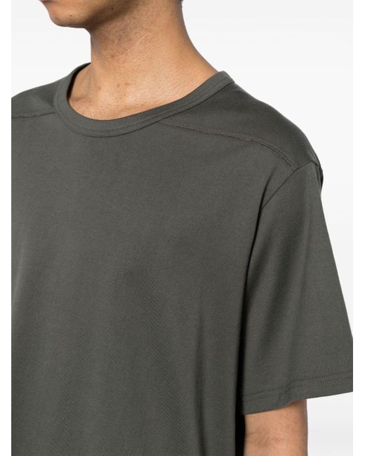 Yohji Yamamoto Green Short-sleeve Cotton T-shirt for men
