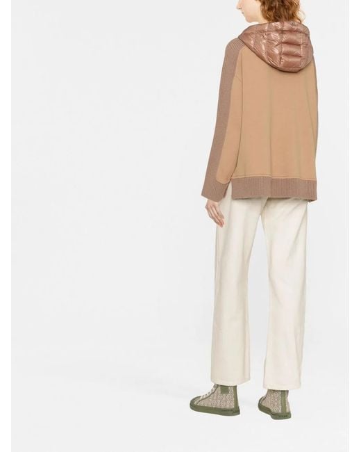 Herno Natural Hooded Zip-Up Jacket