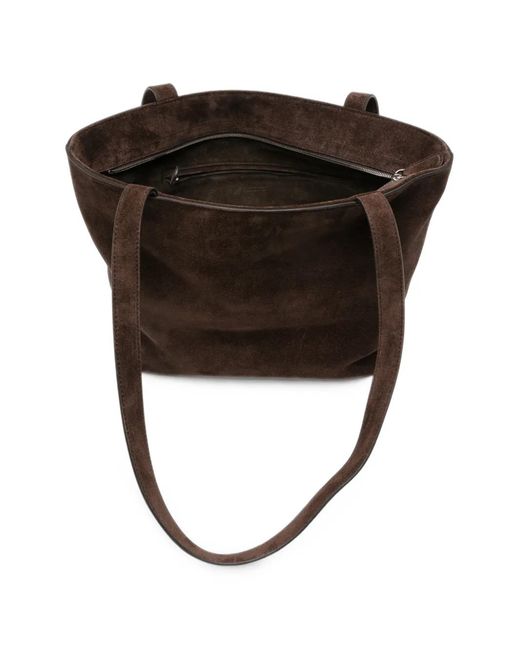 The Row Black Paker Shoulder Bag