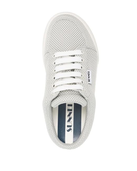 Sunnei White Dreamy Sabot Slip-On-Sneakers