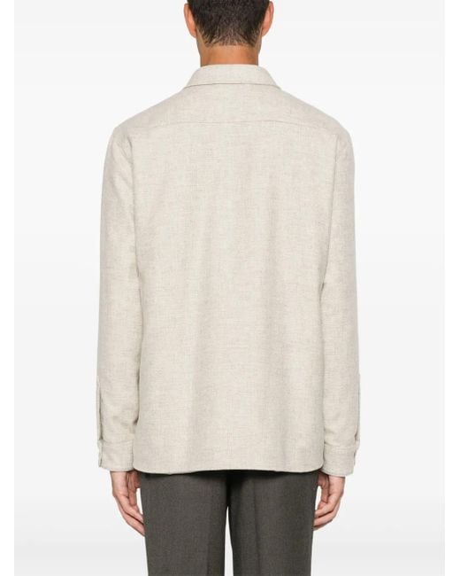 メンズ Eraldo パデッド シャツ White