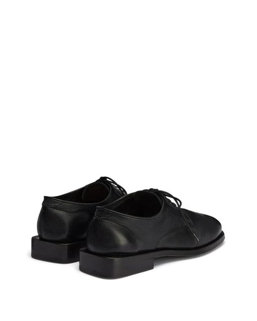 Lemaire Anatomic Derby Shoes in Black for Men | Lyst