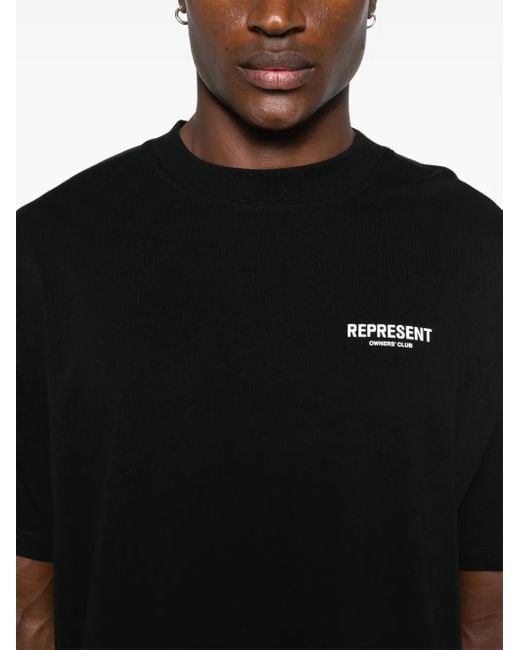 T-Shirt Owners Club Represent pour homme en coloris Black