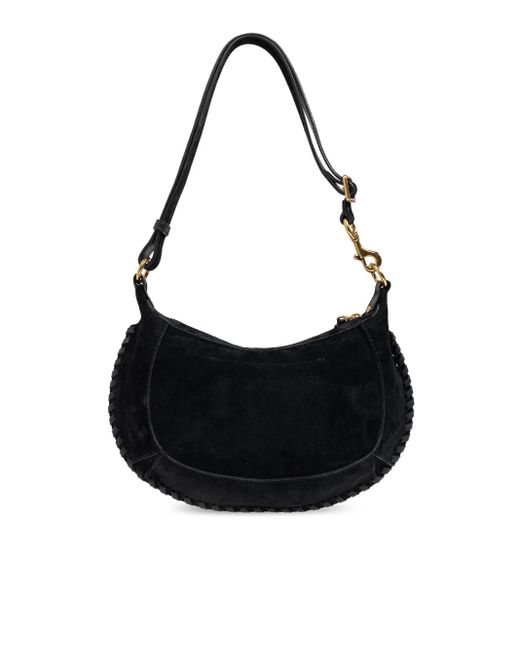 Isabel Marant Black Oskan Moon Shoulder Bag