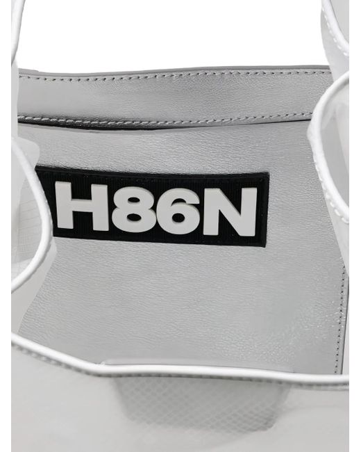 Hogan White Sheer Shoulder Bag