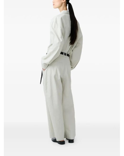 Studio Nicholson White Minos Trousers
