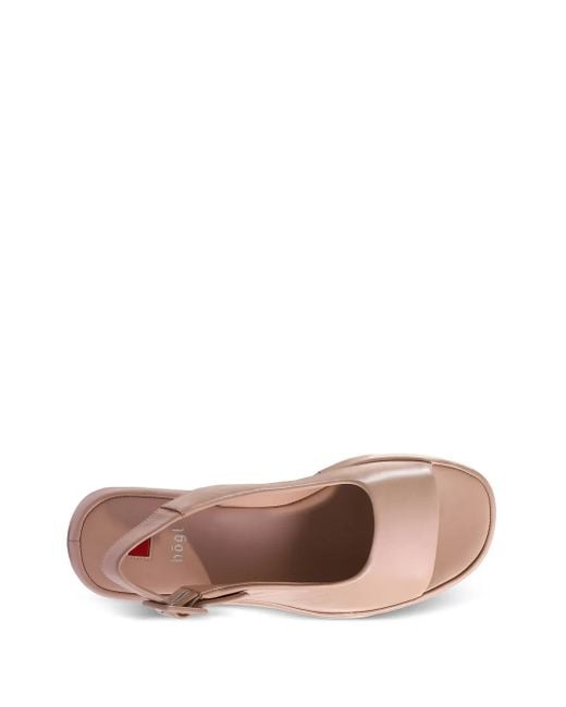 Högl Loulou Sandalen Met Plateauzool in het Pink
