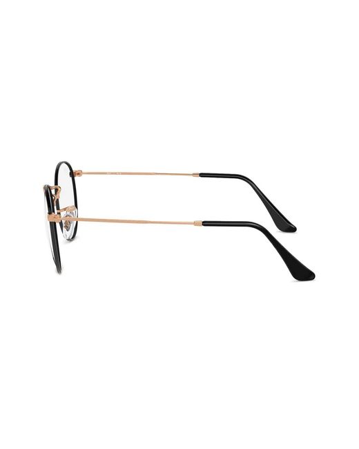 Ray-Ban Brown Round-Frame Glasses