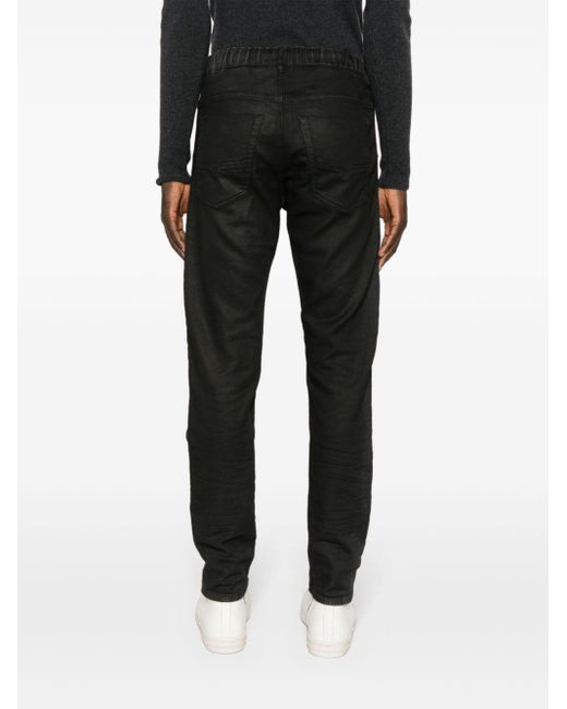 DIESEL Krooley-e-ne Jeans Met Toelopende Pijpen in het Black voor heren