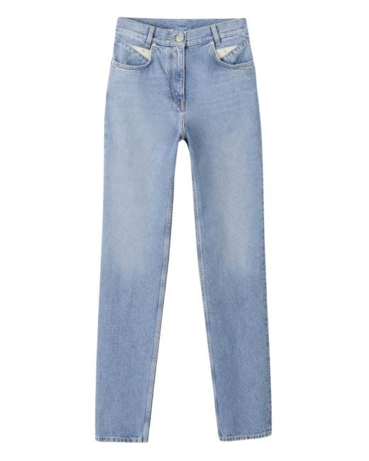 Givenchy Blue Klassische Slim-Fit-Jeans