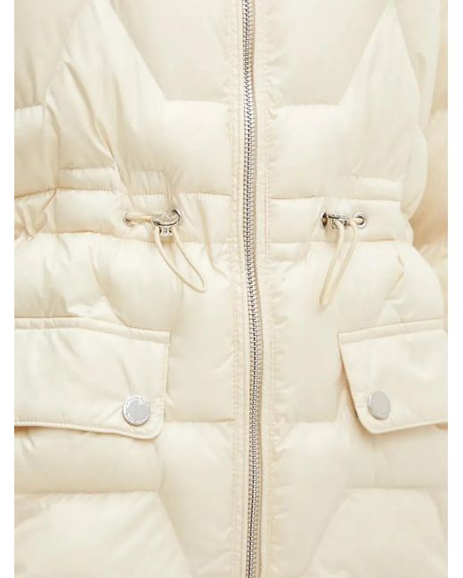 Patrizia Pepe Natural Puffer Hooded Jacket