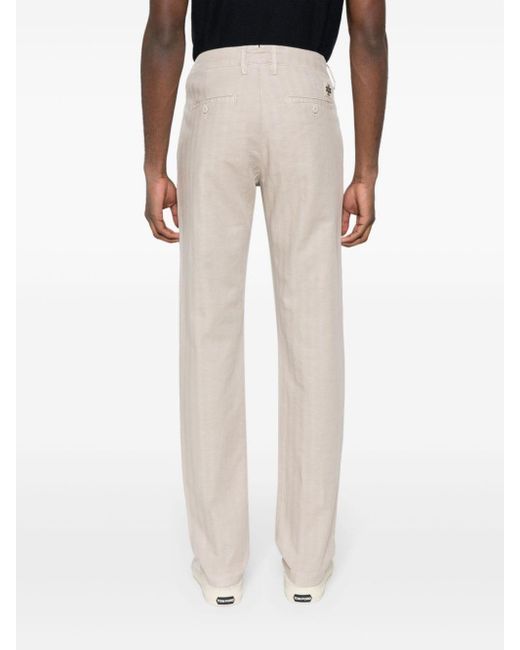 Pantalon slim à patch logo Jacob Cohen pour homme en coloris Natural