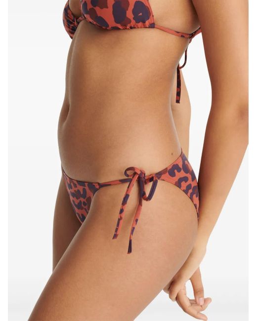 Slip Bikini Cauri di Eres in Red