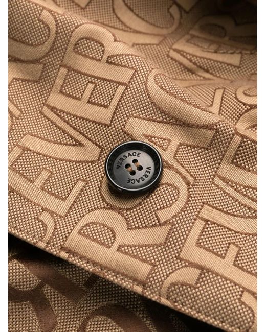 Versace Trenchcoat in het Natural