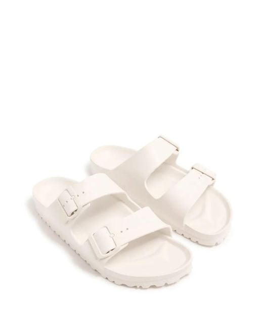 Birkenstock White Arizona Eva Sandals