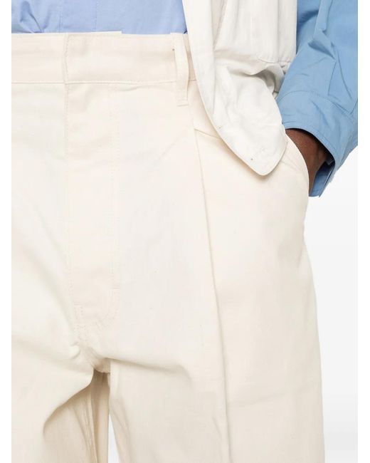 Drole de Monsieur White Balloon-Leg Jeans for men