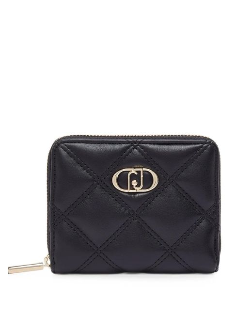 Liu Jo Black Small Quilted Wallet
