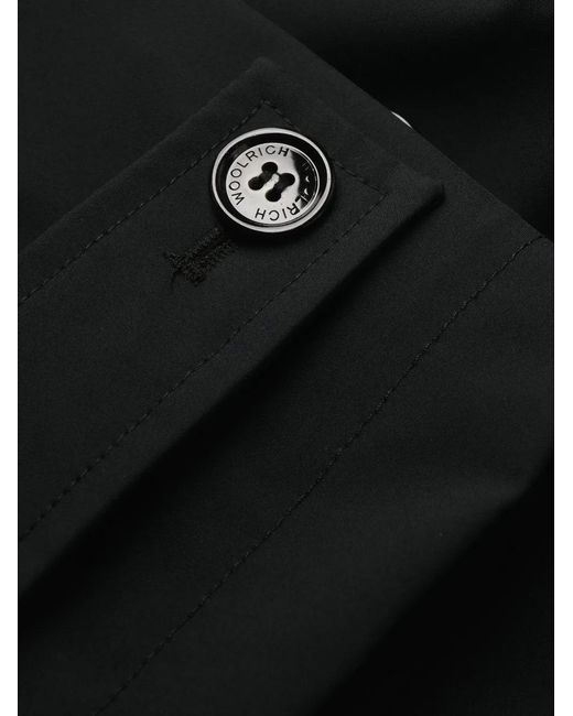 Woolrich Black Fayette Parka Coat