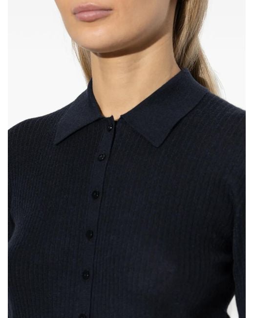 Lisa Yang Blue Agata Cardigan