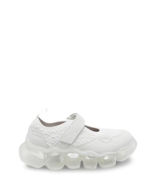 grounds White Jewelry Touch-Strap Sneakers