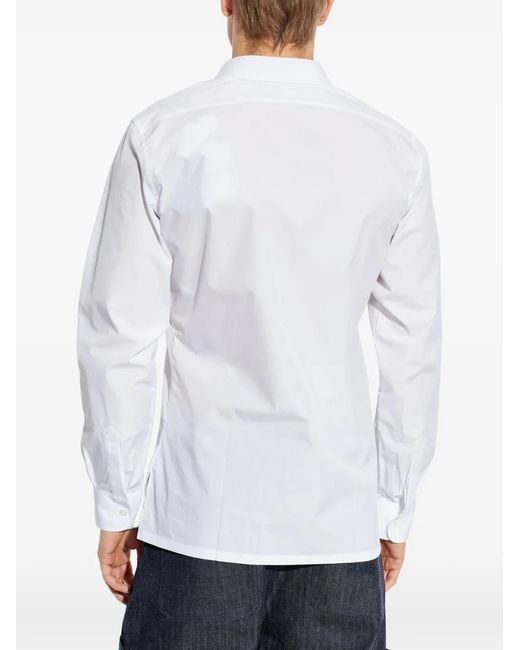 Camicia Slim di Givenchy in White da Uomo