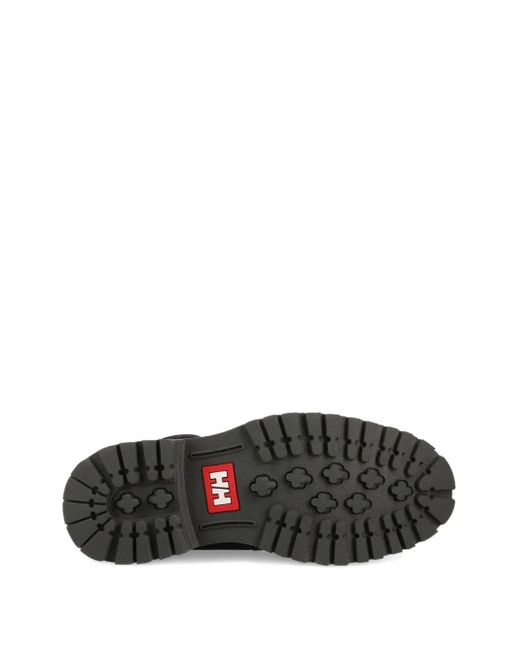Helly Hansen Black Lace-Up Ankle Boots for men