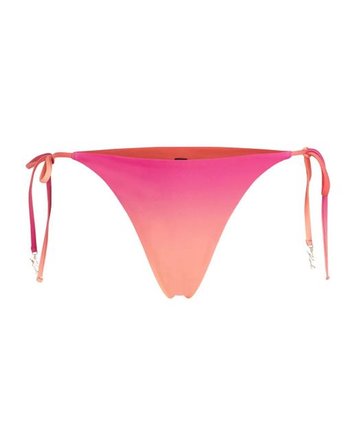 Karl Lagerfeld プリント ビキニボトム Pink