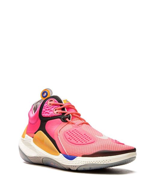Nike Synthetic Perforated Detail Sneakers in Pink for Men | Lyst Australia