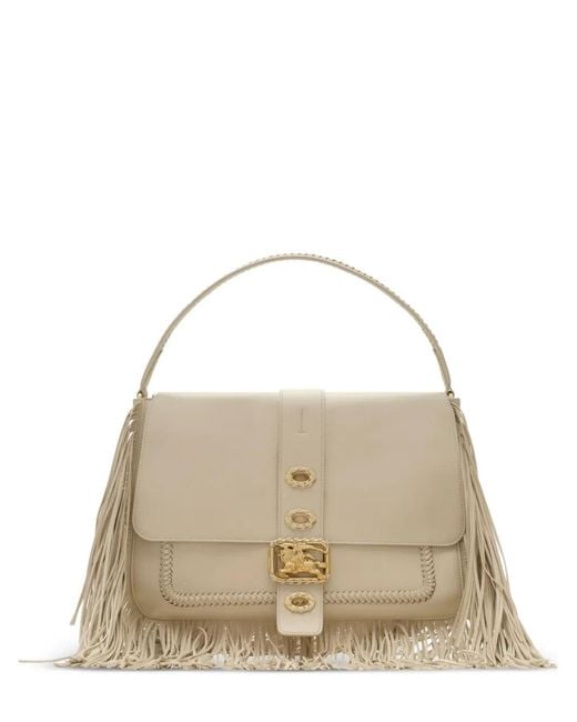 Burberry Natural Medium Rider Bag