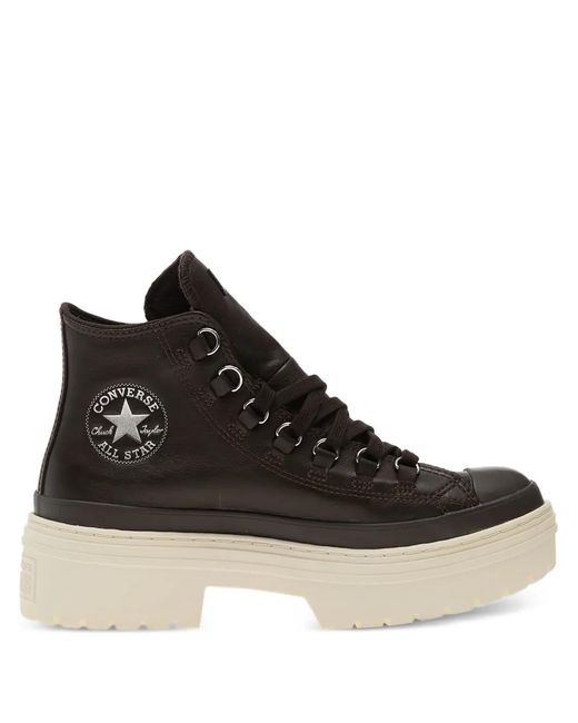 Converse Black Chuck Taylor Logo-Patch Sneakers