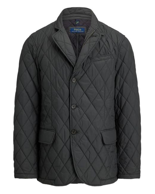 メンズ Polo Ralph Lauren キルティング ジャケット Black