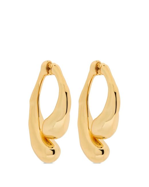 Alexis Metallic Molten Drop Earrings