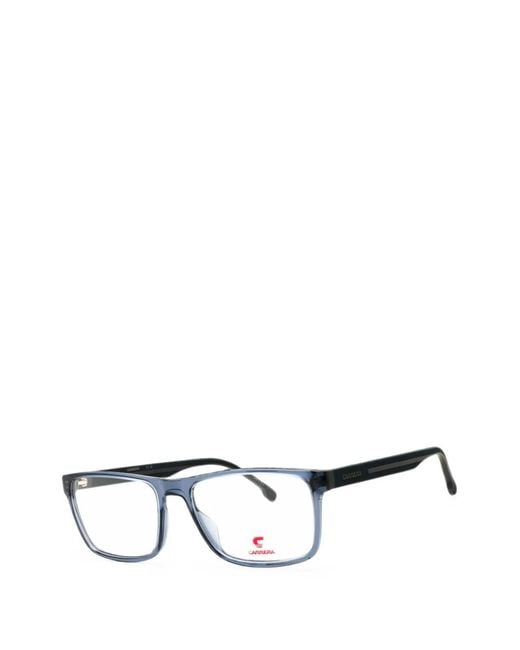 Carrera Blue Rectangle-Frame Glasses for men